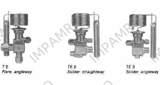 VALVE EXPANSION THERMOSTATIC, WITH FURTHER DETAIL