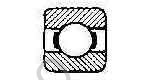 BALL BEARING SINGLE ROW, DEEP GROOVE NO.6026