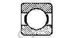 BALL BEARING SINGLE ROW, DEEP GROOVE NO.6219