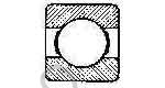 BALL BEARING SINGLE ROW, DEEP GROOVE NO.6317