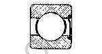 BALL BEARING SINGLE ROW, DEEP GROOVE NO.6315Z