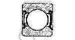 BALL BEARING SINGLE ROW, DEEP GROOVE NO.6308-2RS