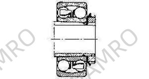 BALL BEARING DOUBLE ROW, DEEP GROOVE NO.2310K