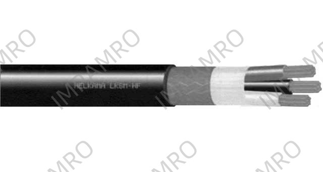CABLE HALOGEN-FREE ARMOURED, LKSM-HF 0.6/1KV 4MM2X3C 28AMP