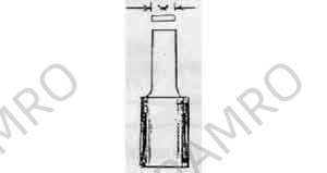 TERMINAL LUG INSULATED, FLAT PIN 1.25MM2 W:3MM RED