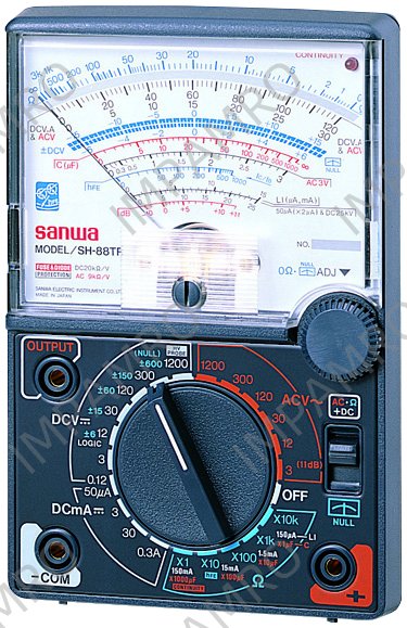 AVO METER SH-88TR, ZERO CENTER & C CHECK