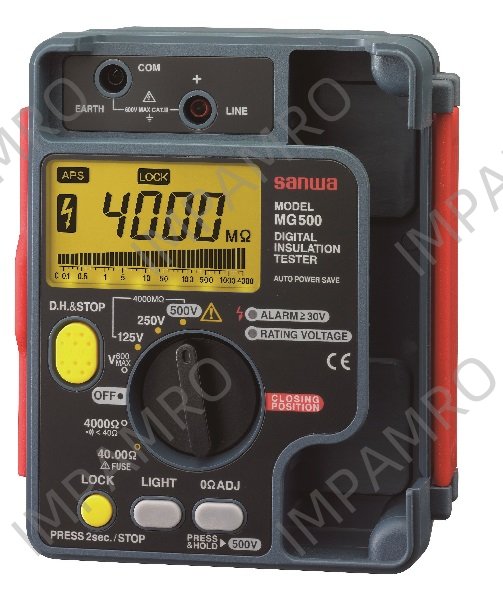 INSULATION TESTER DIGITAL TYPE, 600V