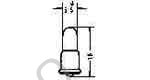 LAMP PILOT MINIATURE F-6, 18V 1W 5.5X16MM