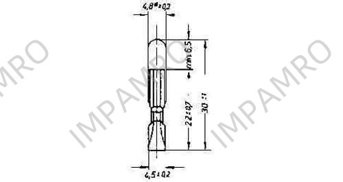 LAMP TELEPHONE INDICATOR T5.5, (30) 30V 40MA 5.5X30MM
