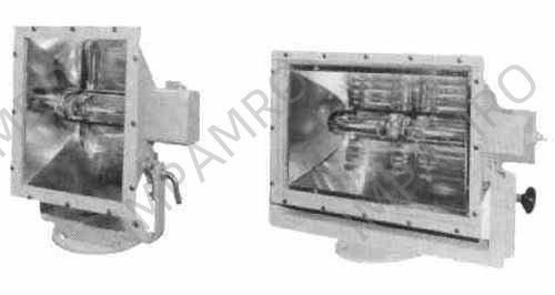 FLOODLIGHT FIXTURE FOR SODIUM, LAMP 110V 400WX2