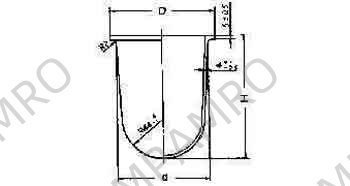 GLASS GLOBE FLANGE TYPE F90AR