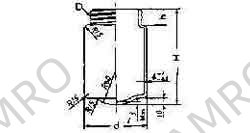GLASS GLOBE SCREW TYPE S110B