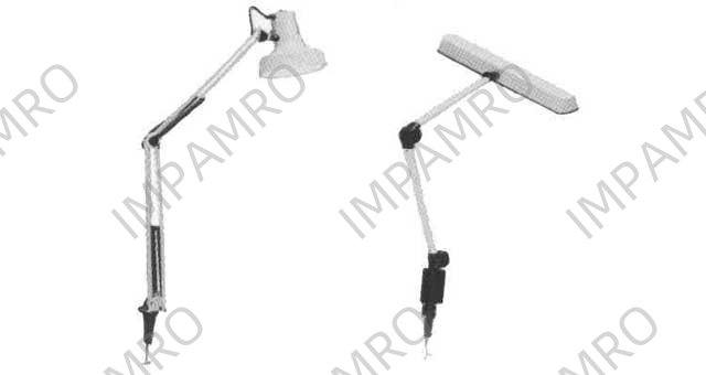 TABLE LIGHT UNIVERSAL 20W, FL-LAMP WITH CLAMP BRACKET