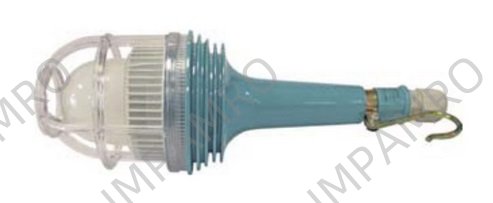 LIGHT PORTABLE WORK LED RED, 24V DC 10W EMC/IEC