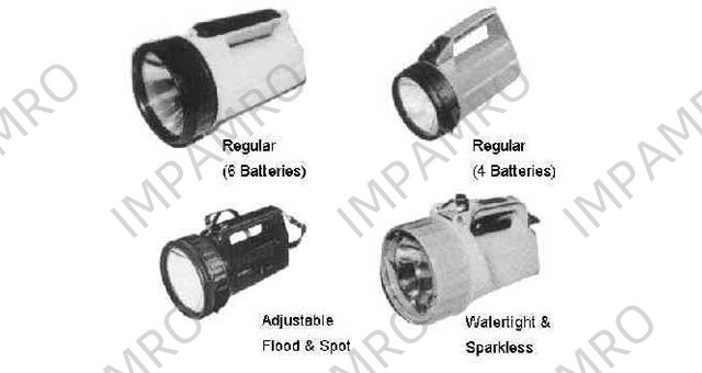 FLASHLIGHT STRONG ADJUSTABLE, FLOOD & SPOT UM-1X4'