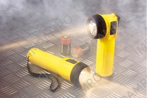 TORCH SAFETY WOLF TR-26B 2CELL, ANGLE CONFORMED TO ATEX