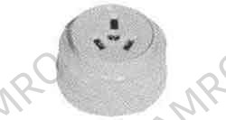 RECEPTACLE NON-WATERTIGHT 3PIN, TYPE-I PHENOL RESIN