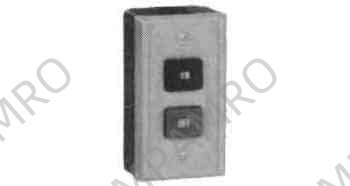 SWITCH PUSH BUTTON 3-POLE, 220V 30A SURFACE TYPE