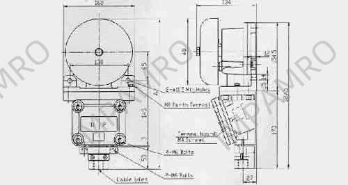 ALARM BELL EXPLOSION-PROOF, BX-10C DC24V 8VA 80DB