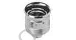 LAMP HOLDER EUROPEAN BRASS, E-27 WITH BUSHING M10