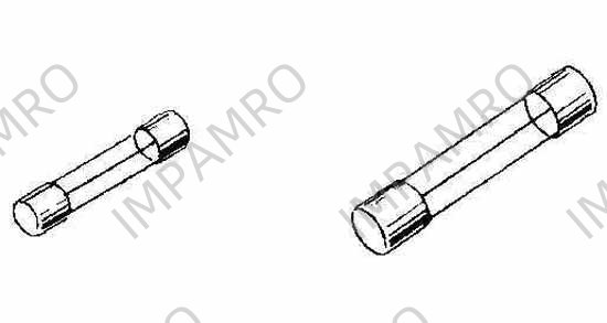 FUSE GLASS TUBE TYPE 250V, 20AMP DIA6.35XL30MM