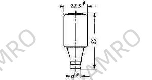 FUSE DIN DIAZED QUICK ACTING, E-27 AC500V 25A