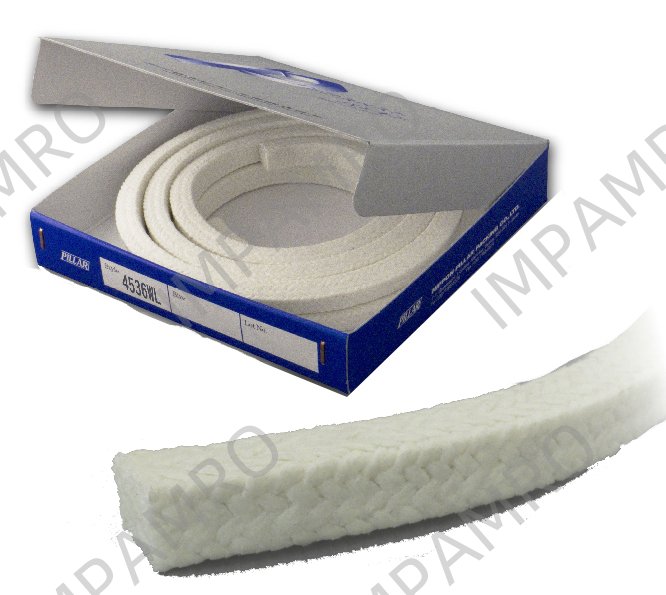 PACKING NON ASBESTOS WATER/OIL PILLAR NO.4516L 3MMX3MTR BOX