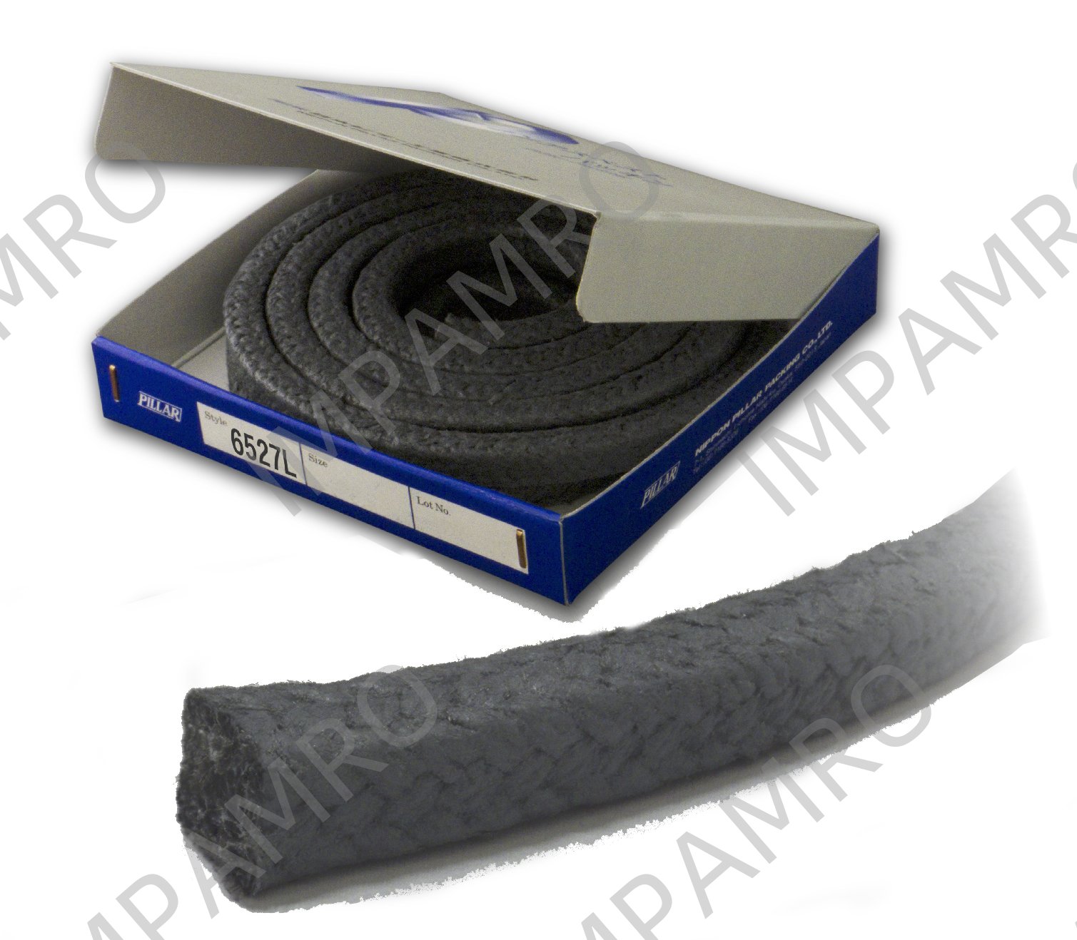 PACKING CARBON FIBER PILLAR, NO.6527L 8MMX3MTR