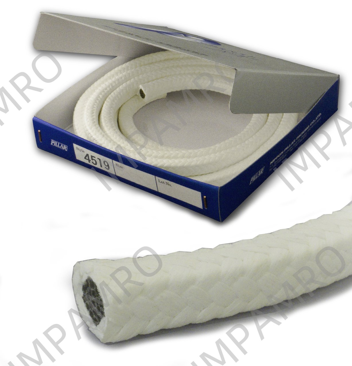 PACKING NON ASBESTOS LOW TORQ, ADJUST VALVE #4519 12.5MMX3MTR