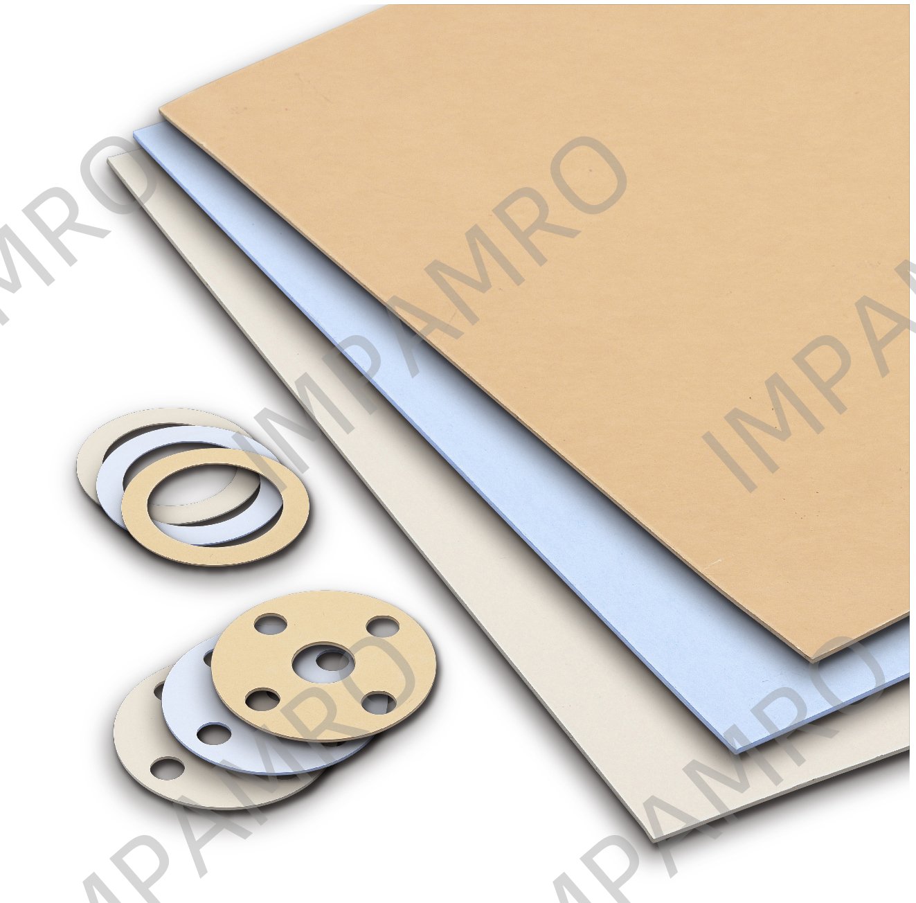 811382 GASKET SHEET PTFE LOW CREEP, PILLAR NO.4001 2.0X1500X1500MM