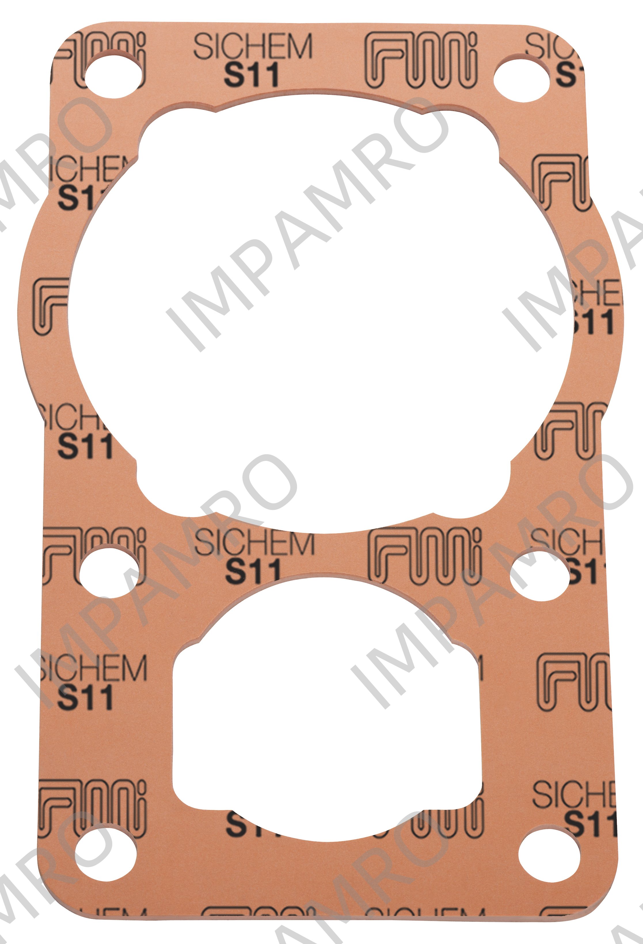 811393 GASKET PTFE BI-DIRECTIONAL, SICHEM S11 2.0X1750X1750MM