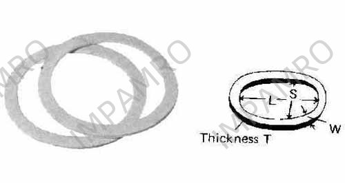 811597 PACKING MANHOLE NON-ASBESTOS, L400XS300XW22.3XT9.6MM