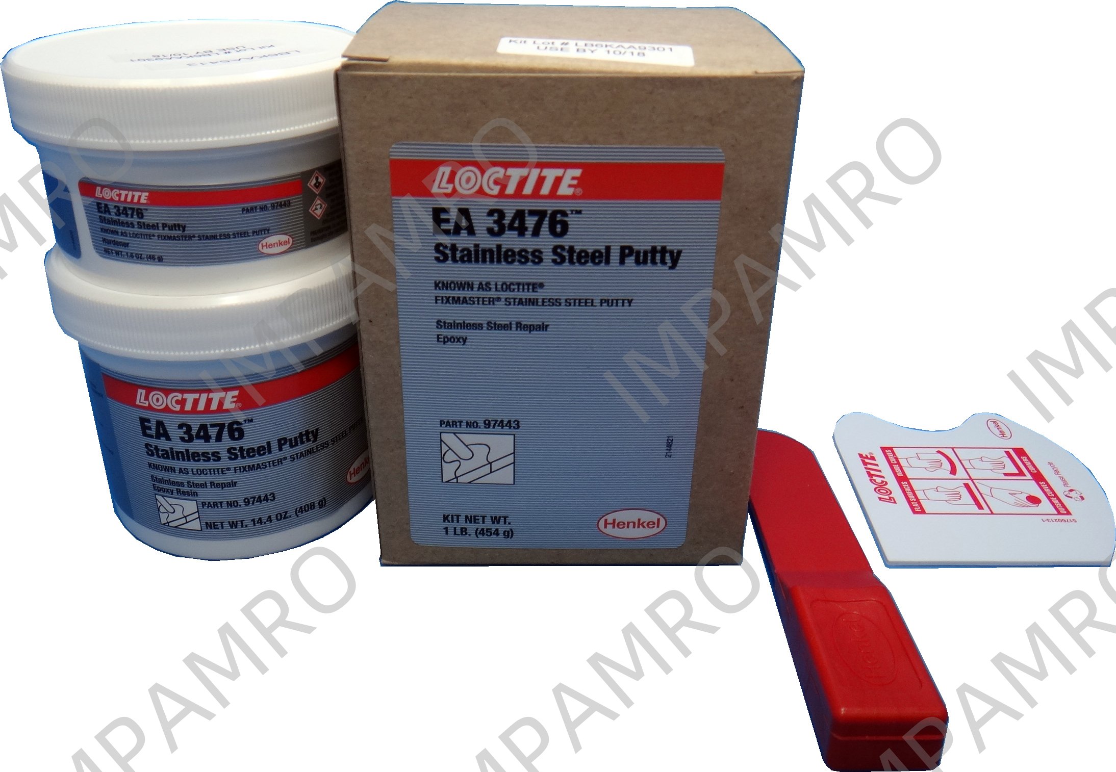 812178 STAINLESS STEEL PUTTY Loctite?EA3476 1LB