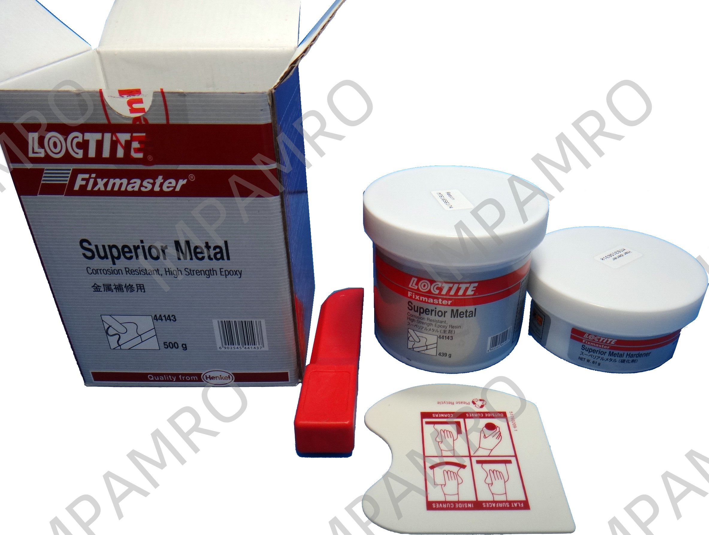 812186 SUPERIOR METAL Loctite?GREY EA3478 4KG