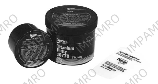 812242 PUTTY TITAMIUM DEVCON 2LBS