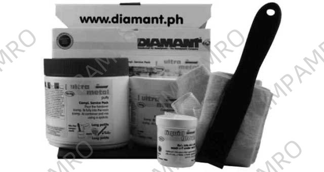 812397 EMERGENCY REPAIR PUTTY DIAMANT, UM1250 500GRM