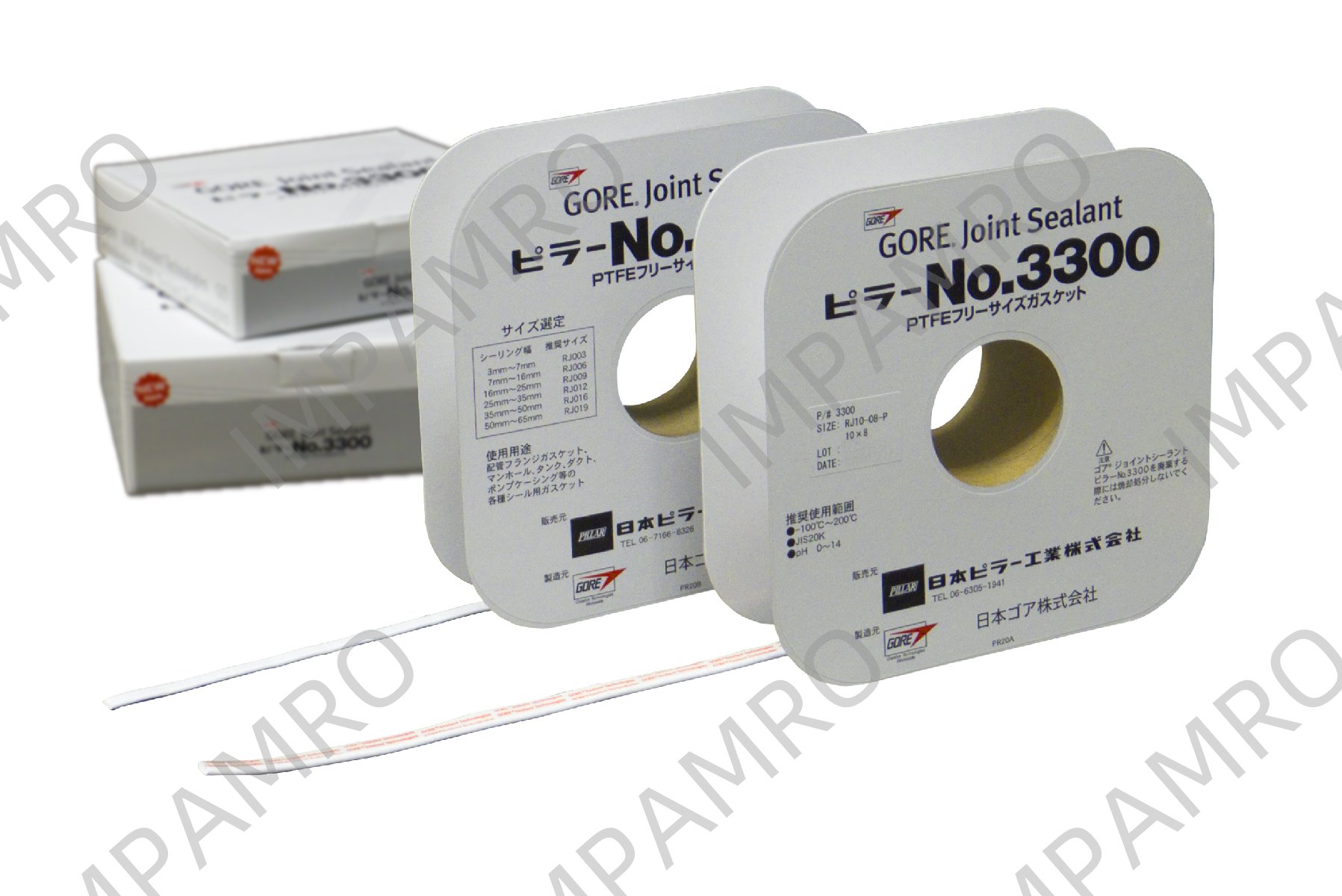 812561 TAPE JOINT SEALANT GORE, #3 1.9X3.6MMX30MTR