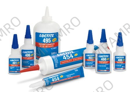 812815 ADHESIVE QUICKSET INSTANT, LOCTITE 404 CLEAR 4OZ