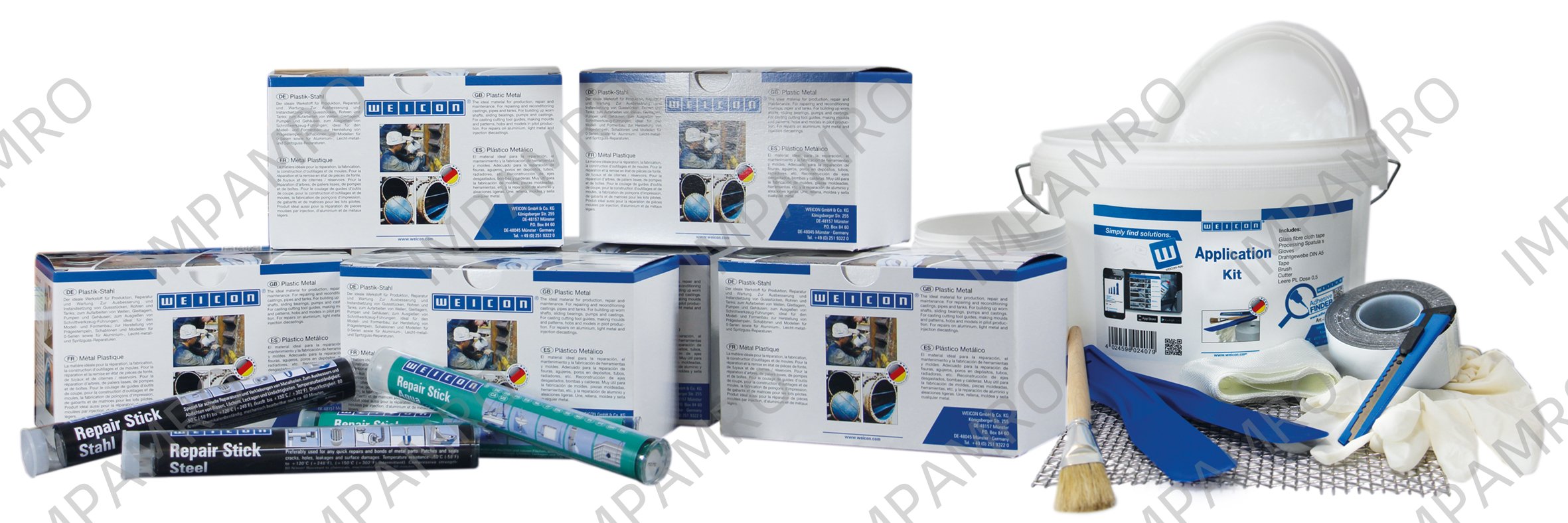 812907 WEICON EMERGENCY REPAIR KIT #1, COMPLETE #10851001