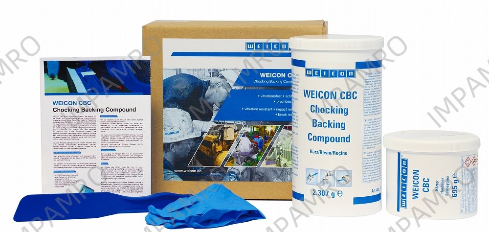 812955 CHOCKING BACKING COMPOUND, WEICON CBC 3.0 KG