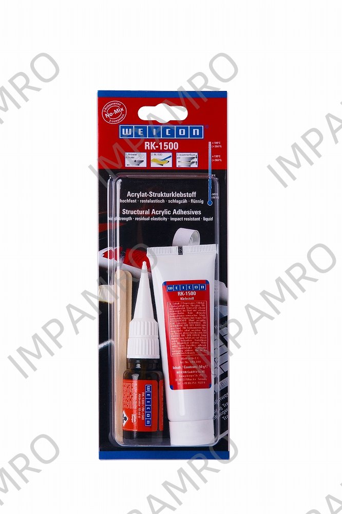 812992 ADHESIVE METHACRYLATE RK-1500, RK-CONSTRUCTION WEICON 60GRM