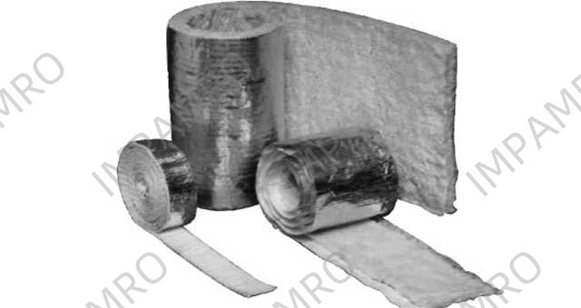 TAPE PIPE INSULATION HIGH TEMP, W:300MM X L:7.7MTR