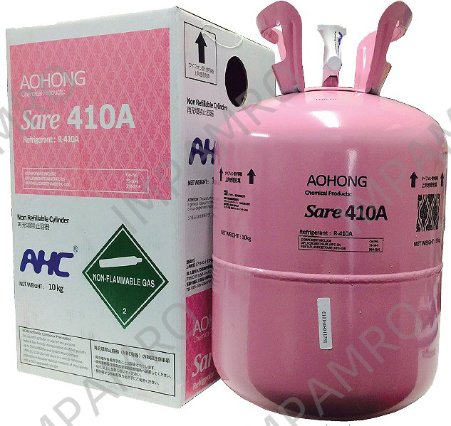 CYLINDER REFRIGERANT R-407A, NON-REFILLABLE CAPACITY 10KGS