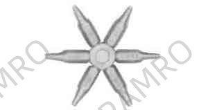 SPARE NOZZLE NO.400, FOR NO.M GAS WELDING TORCH