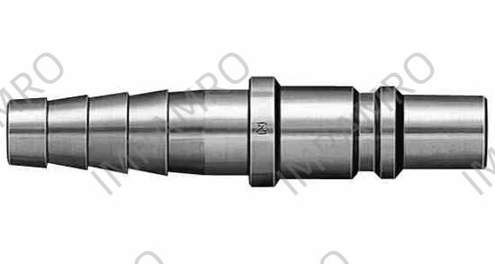 QUICK COUPLER PLUG FOR OXYGEN, 1/4" 5/16" HOSE S22PH