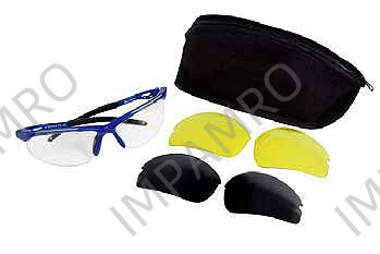 SPECTACLE SAFETY WITH, INTERCHANGEABLE LENSES