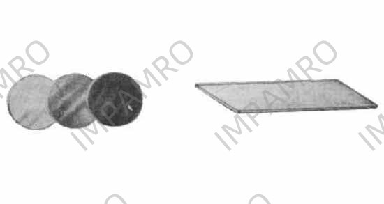 SPARE LENS FOR GAS WELDING, 50 MM DIAM, CLEAR