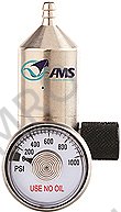 REGULATOR FIXED FLOW F/SPANGAS, FLOW RATE 1.0LTR/MIN