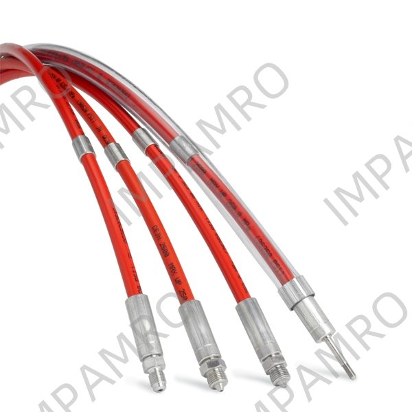 HOSE ULTRA HIGH PRESSURE, 4 SPIRAL LAYER W/WIRE 1800BAR