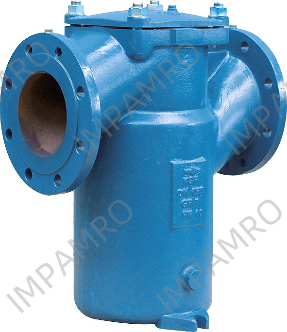 STRAINER DIN SINGLE CAST IRON, FLANGED PN10/16 #1096 65MM